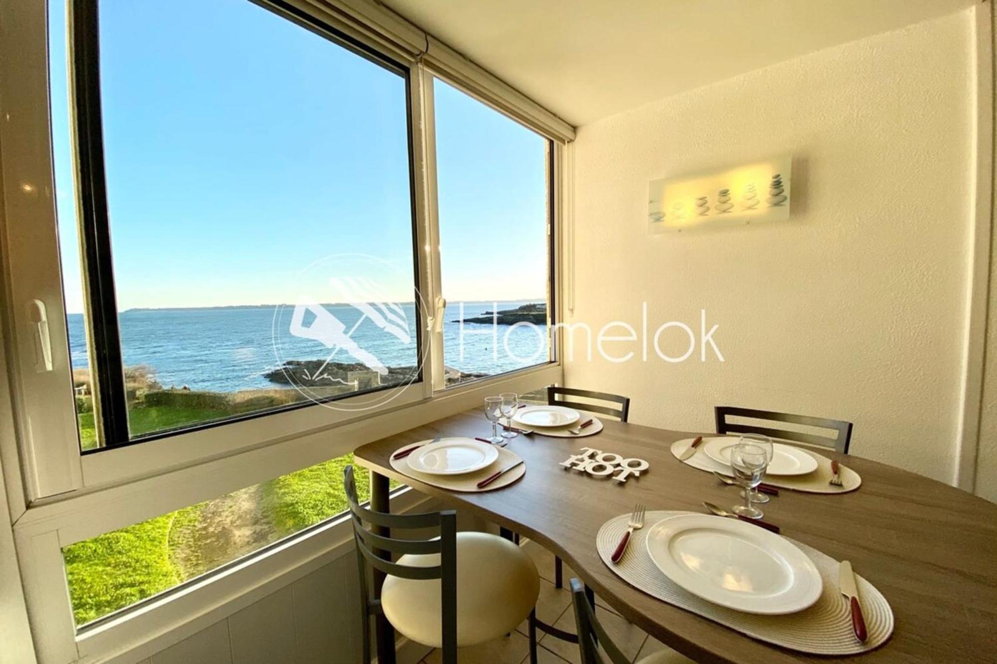 Superbe T3 Cosy Vue Mer 180 Ploemeur Dış mekan fotoğraf