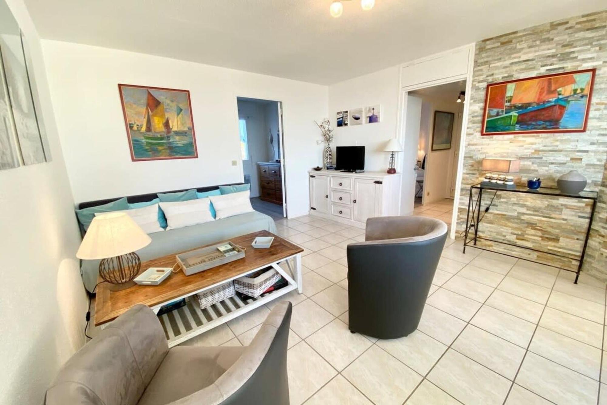 Superbe T3 Cosy Vue Mer 180 Ploemeur Dış mekan fotoğraf