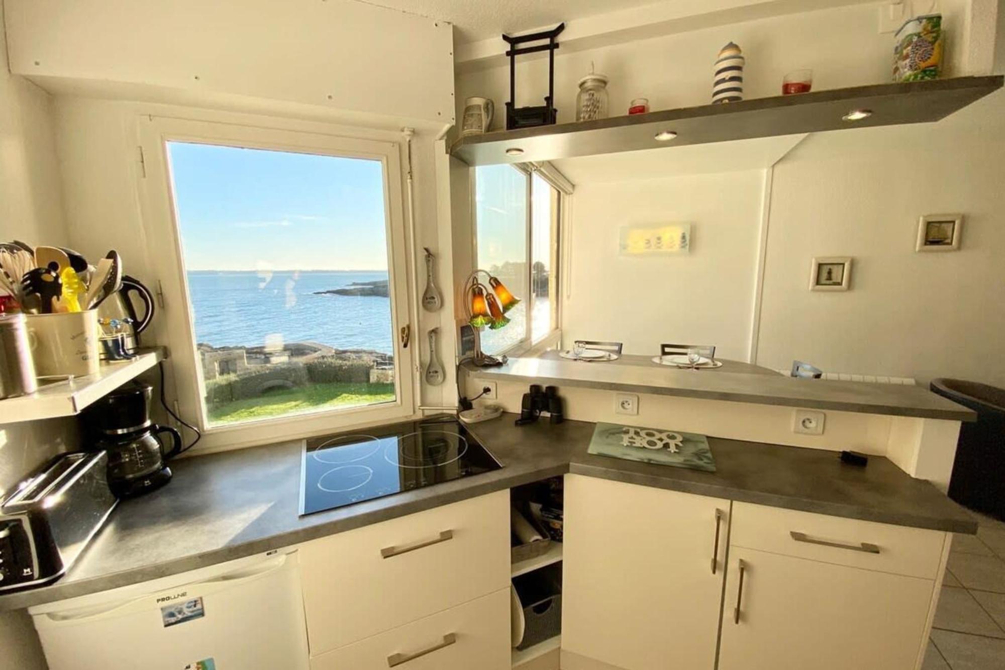 Superbe T3 Cosy Vue Mer 180 Ploemeur Dış mekan fotoğraf